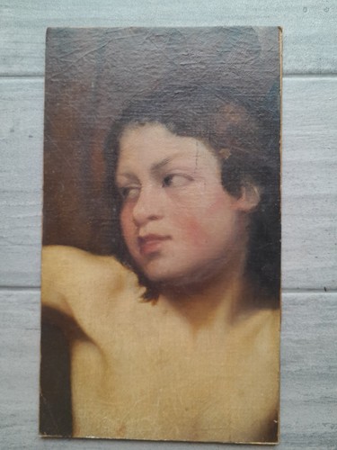 Peinture ancienne étude - ancienne,