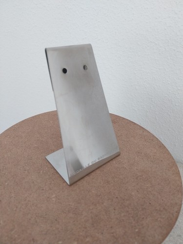 Présentoir inox pour - présentoir,