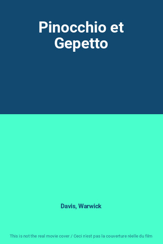 Pinocchio gepetto - pinocchio,