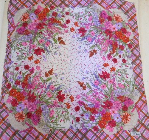 Foulard vintage soie 100 - vintage, 100%