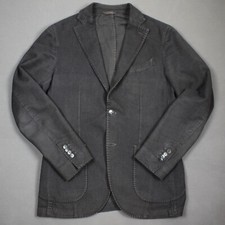 L.B.M. 1911 mens textured jacket 100% cotton IT 48 / M / Medium dark grey blazer