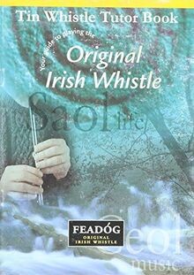Feadog tin whistle - whistle, book