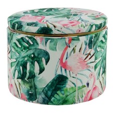 Tabouret & Coffre Rond à