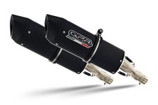 Honda Cbr 1100 XX -X Onze 1997-2006 Échappement GPR Double Slip-on Furore Nero