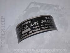 plate plaque plaquette RADIO