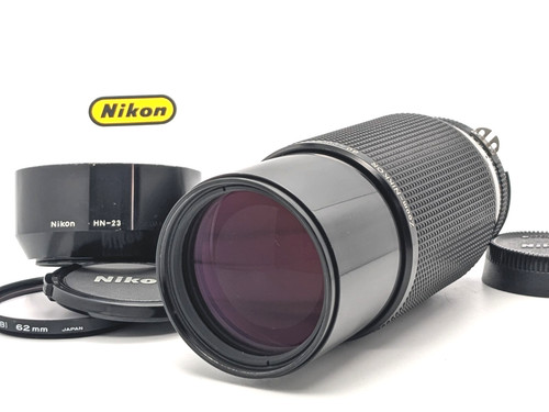 Objectif téléobjectif nikon - objectif,
