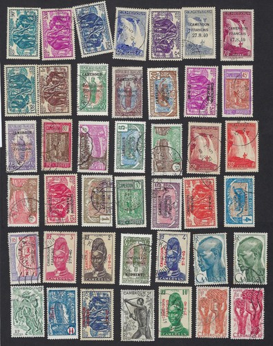 Cameroun lot 80 - cameroun:, timbres