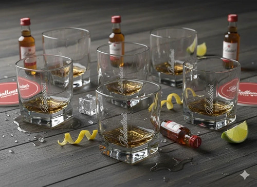 Lot 6 verres - 🥃,