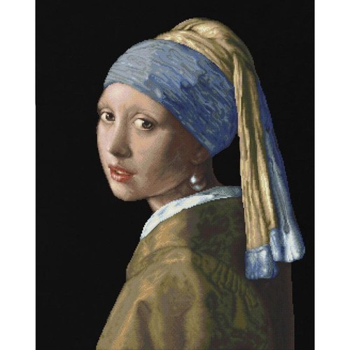 Kit broderie point croix - broderie,