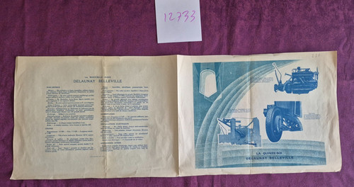 12733 automobile delaunay - automobile,