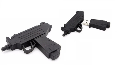 Clé usb design uzi - clé,
