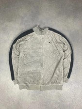 Polaire zip-up velours brodé