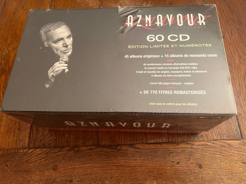 Coffret charles aznavour - coffret,