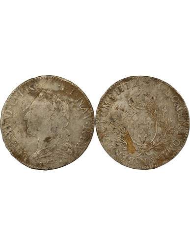France louis ecu argent - france,
