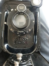 ANCIEN APPAREIL PHOTO A SOUFFLET  ZEISS IKON SIMPLEX POUR PIECES