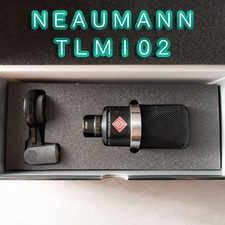 Microphone À Condensateur Neumann TLM 102 BK Utilisé Pour Voix En Studio