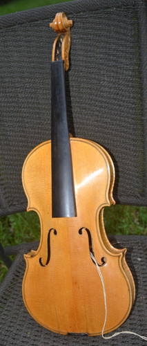 Antique violin labeled - antique,