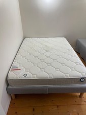 matelas double face été/hiver avec mémoire de forme