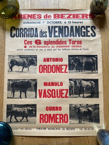 Ancienne affiche publicitaire