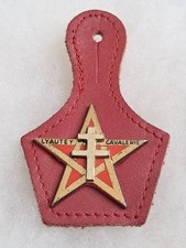 Un insigne militaire " 1° Régiment de Spahis Marocain " G 1627.