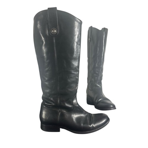 Frye melissa button black - melissa,