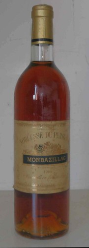 Bouteille monbazillac noblesse - monbazillac,