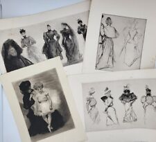 Charles Paul RENOUARD (1845 - 1924) -Collection de 10 estampes