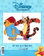 " Winnie - Don't go to Sleep Pooh! " Kit Pt Croix NEUF Vintage Année 2002 DS J17