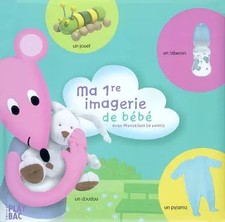 Ma 1re imagerie de bébé: avec Moustilou la souris, Céline Potard et Collectif