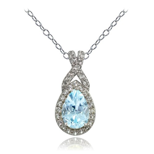 Argent sterling topaze - topaze, et