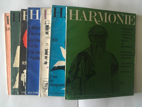 Lot revue harmonie critique - harmonie,