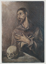 D’après El Greco Saint