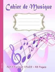 Cahier musique petit - de,