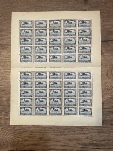 Feuille timbre poste aérienne - timbre,