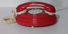 Téléphone vintage ovale  