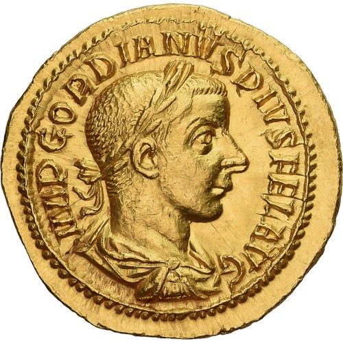 Gordien iii aureus - gordien, aureus,