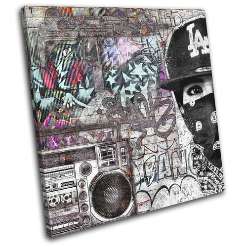 Gangster street urban boombox - street,