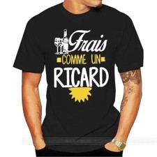 T shirt Ricard apéritifs manche courte couleur et taille au choix XS au 4Xl