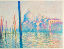 Claude Monet Lithographie COA