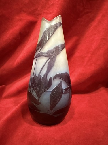 Vase galle art nouveau casse - vase,