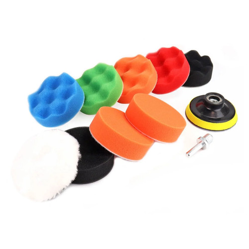 Kit polissage 11pcs - kit, 80mm