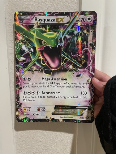 Jumbo promo rayquaza not - rayquaza, ex.