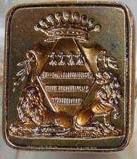 SCEAU En VERMEIL, CACHET