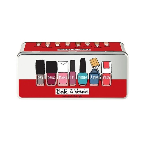 Boîte vernis modèle - vernis, monde