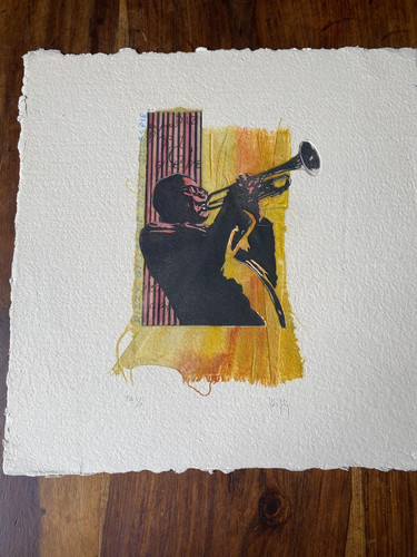 Lithographie kerfily signe - kerfily,
