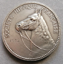 Société hippique française, examens d'équitation à Bordeaux 1932 en Argent