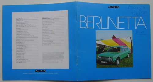 Fiat 128 berlinetta 1300 - 3p,