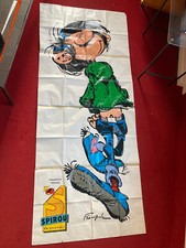 Affiche poster géant  vintage Gaston Lagaffe Franquin Spirou 