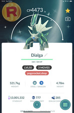 Shiny Dialga Altered LVL50