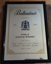 Cadre miroir Ballantines